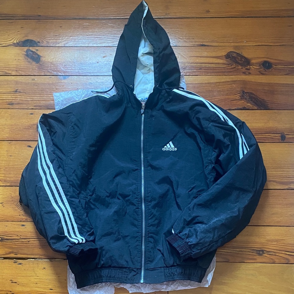 Genuine vintage 90s Adidas windbreaker